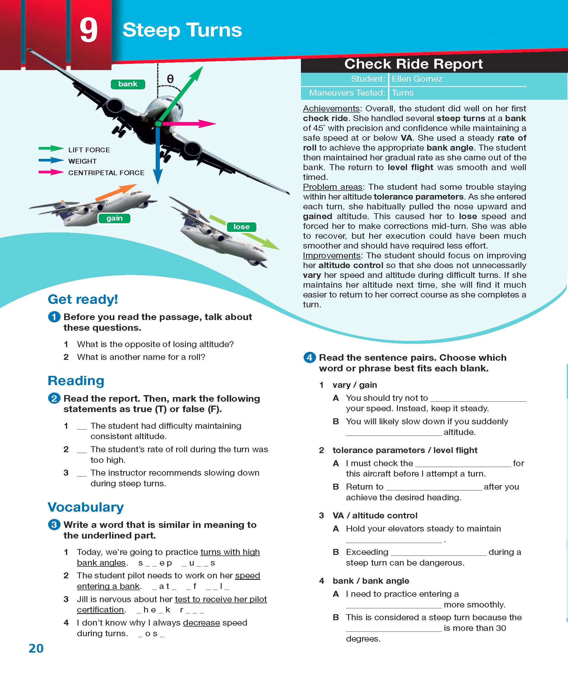 ESP English for Specific Purposes - Career Paths: Civil Aviation - Sample Page 3