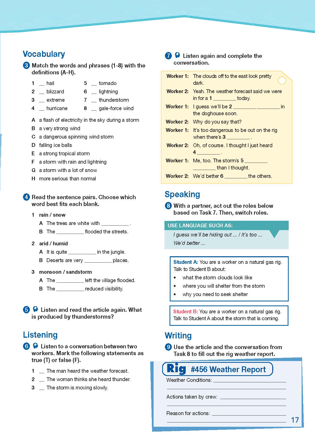 ESP English for Specific Purposes - Career Paths: Natural Gas I - Sample Page 4
