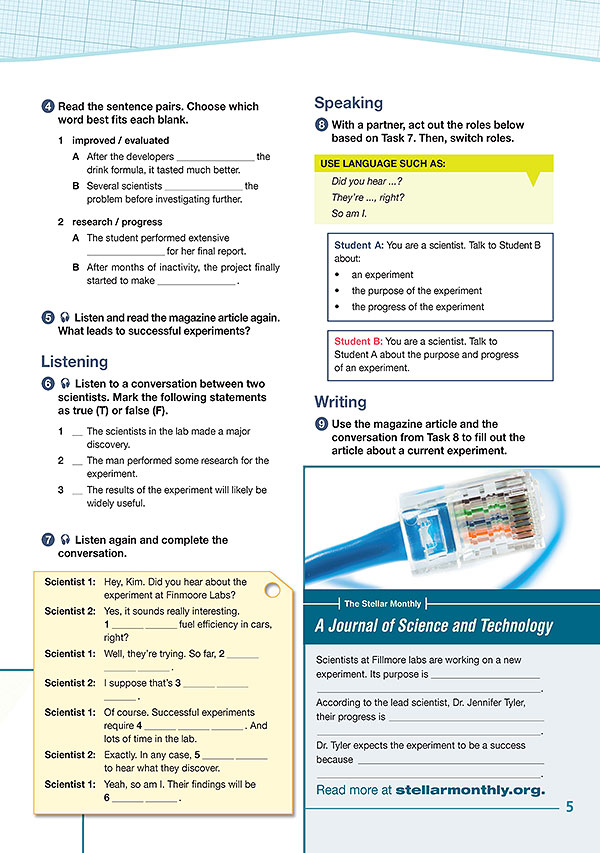 Sample Page 2 - Career Paths: Science