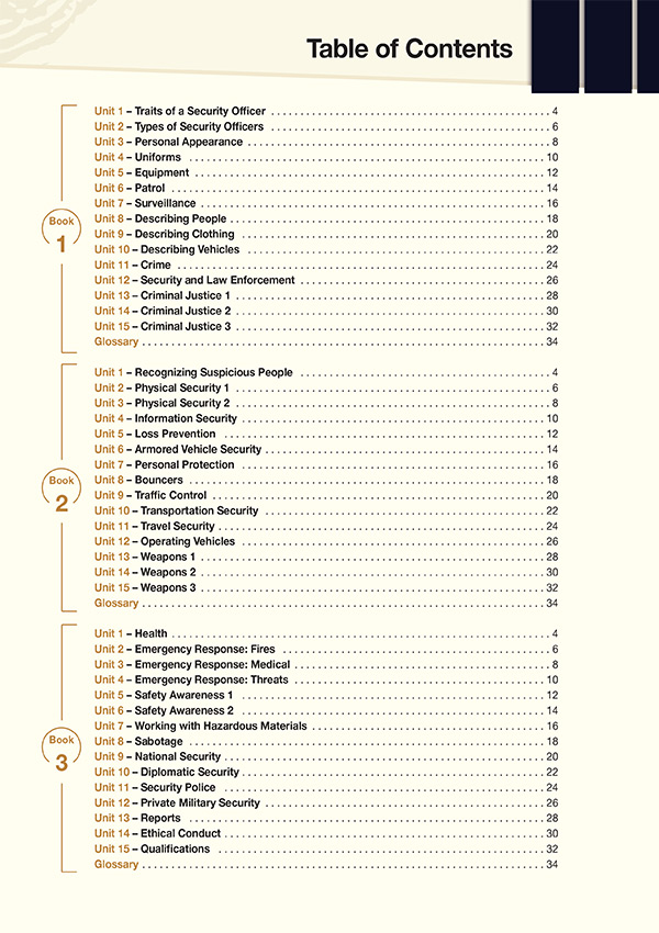 Sample Page 1 - Content - Career Paths: Career Paths: Security Personnel