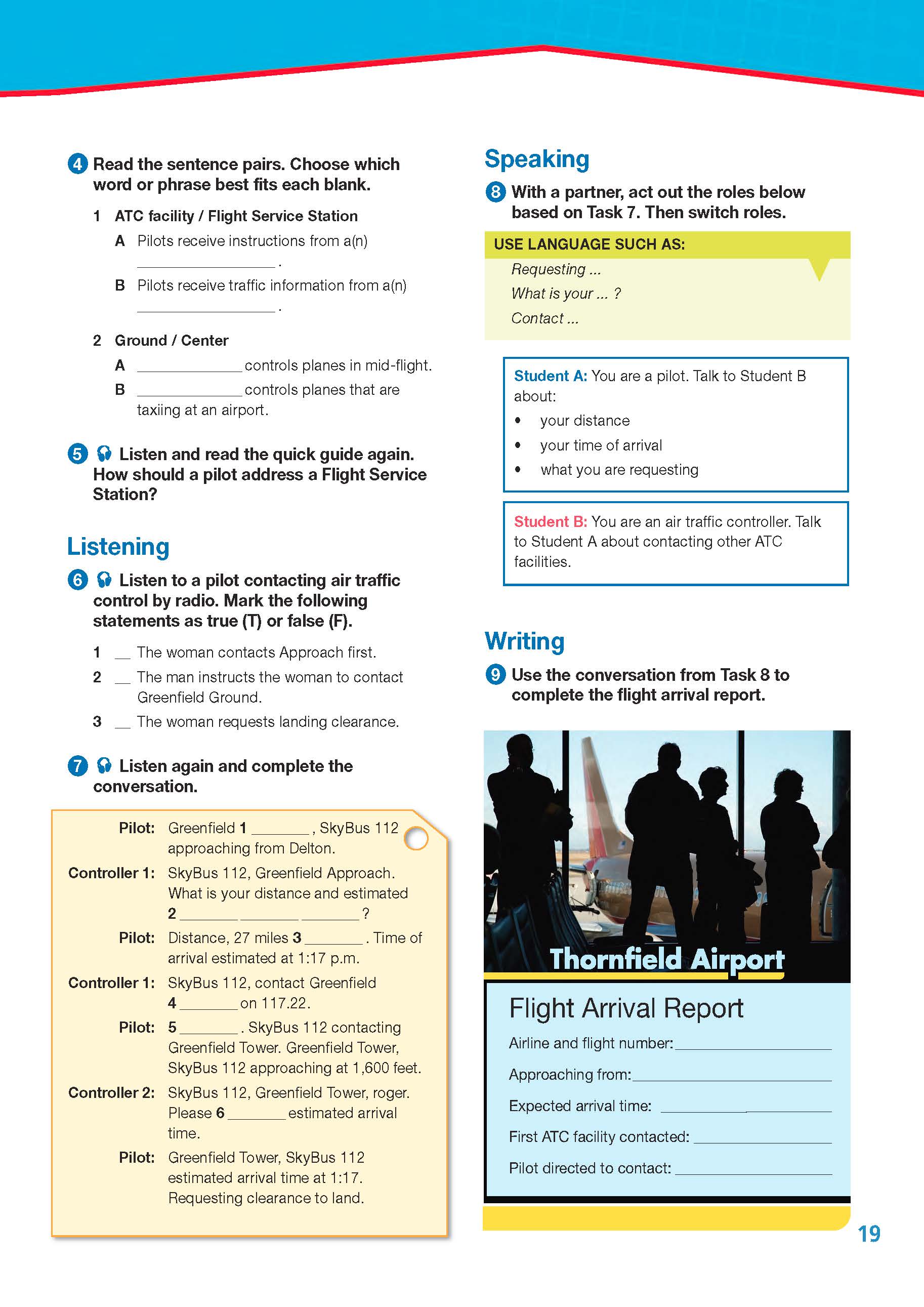 ESP English for Specific Purposes - Career Paths: Civil Aviation - Sample Page 2