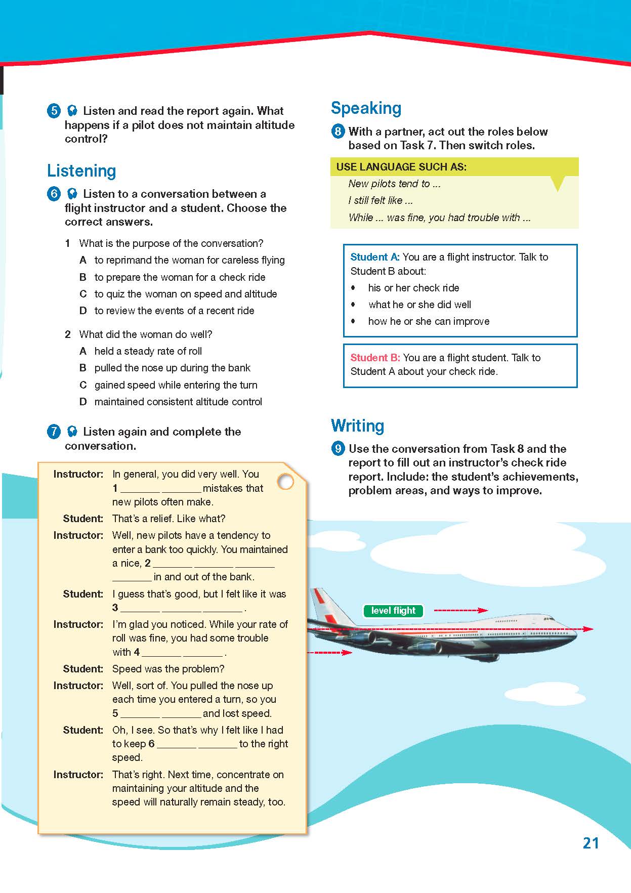ESP English for Specific Purposes - Career Paths: Civil Aviation - Sample Page 4