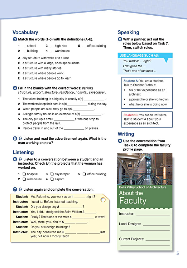 Sample Page 2 - Career Paths: Architecture