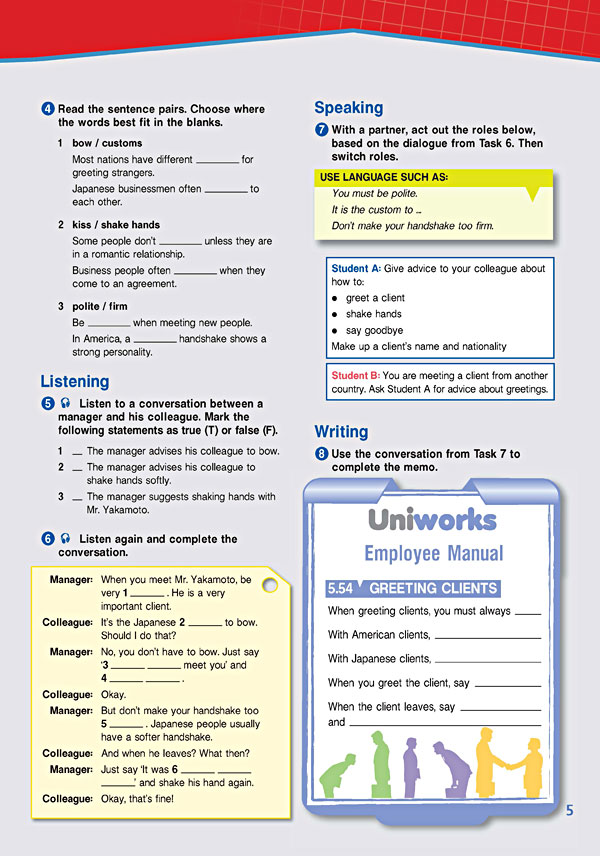 Sample Page 2 - Career Paths: Business English