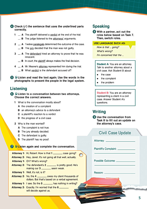 Sample Page 2 - Career Paths: Law