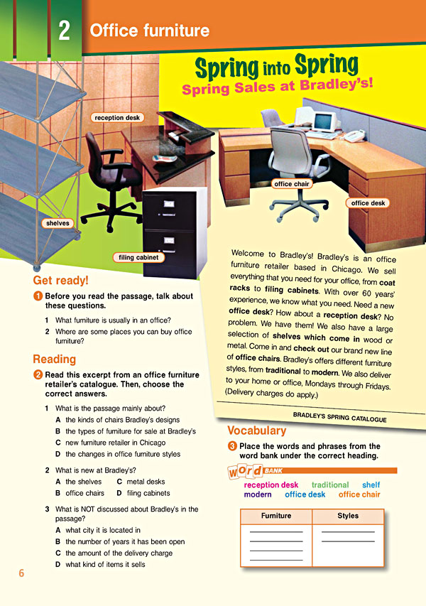 Sample Page 3 - Career Paths: Secretarial