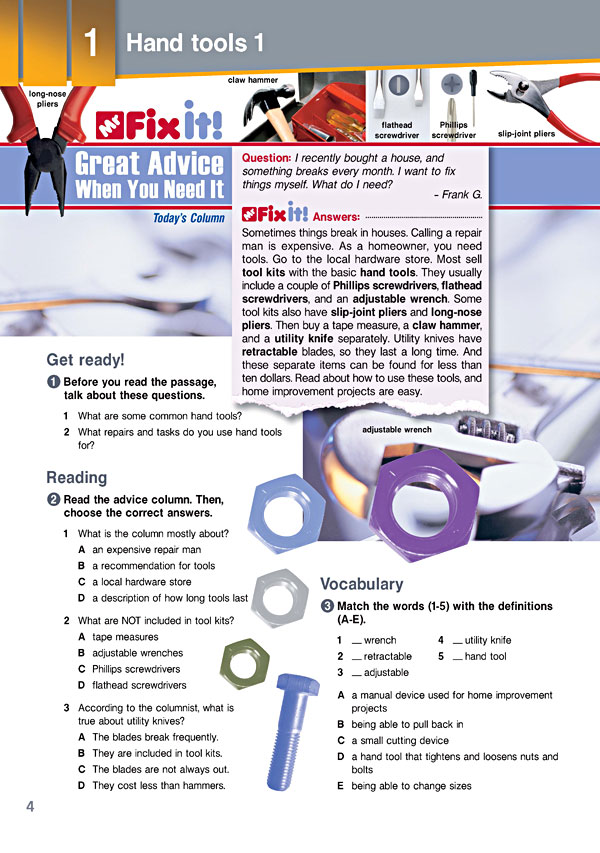 Sample Page 1 - Career Paths: Mechanics