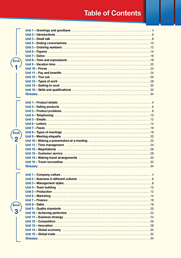 Contents - Career Paths: Business English