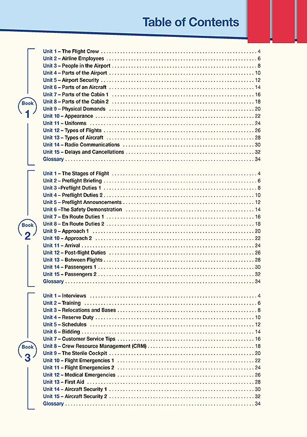 Contents - Career Paths: Flight Attendant