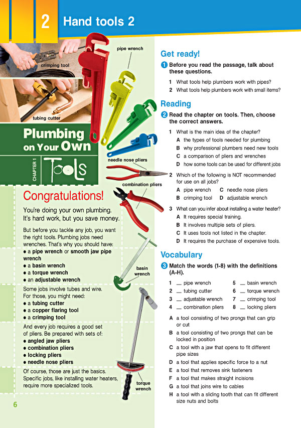 Sample Page 3 - Career Paths: Plumbing