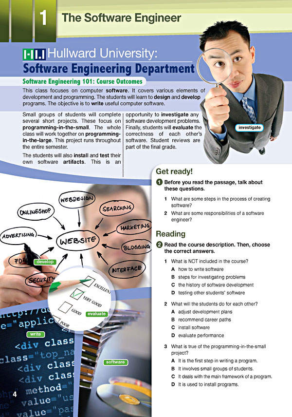 Sample Page 1 - Career Paths: Software Engineering