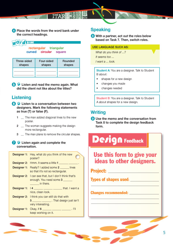 Sample Page 2 - Career Paths: Art & Design