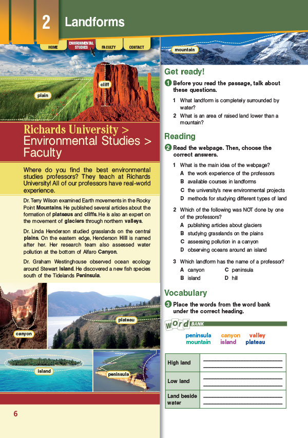 Career Paths Environmental Science English For Specific